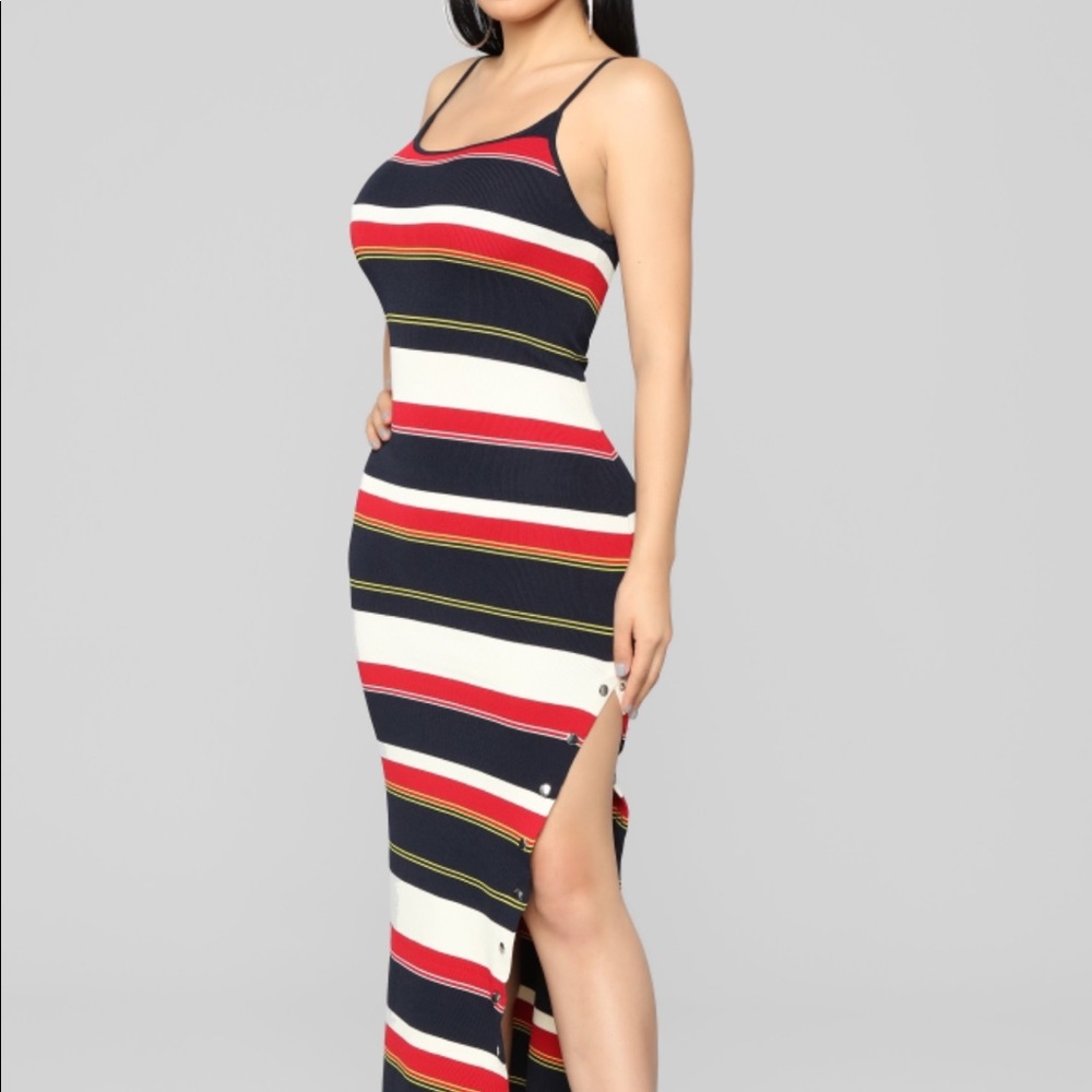 Striped Maxi Dress
